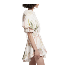 Load image into Gallery viewer, Aje Imprint Puff-Sleeve Mini Dress - Tulerie
