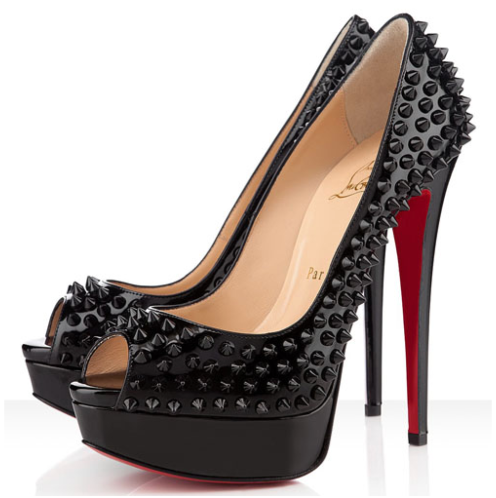 LOUBOUTIN Patent Lady Peep 150 Pumps - More Than You Can Imagine