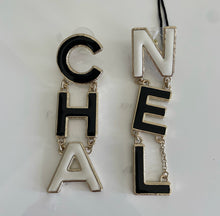 Load image into Gallery viewer, Chanel Scrabble Earrings
