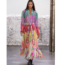 Load image into Gallery viewer, Gabriela Hearst Dream Belted Fringe Coat
