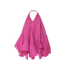 Load image into Gallery viewer, Jacquemus Rosa Asymmetrical Wool Dress
