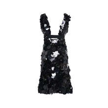 Load image into Gallery viewer, Prada Cutout Sequin Silk Dress - Tulerie
