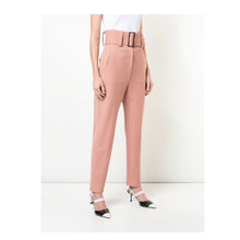 Load image into Gallery viewer, Sara Battaglia Belted High Waist Pants - Tulerie
