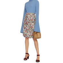 Load image into Gallery viewer, Marni Ruched Floral Midi - Tulerie
