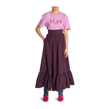 Load image into Gallery viewer, Valentino Ruffle Hem Maxi Skirt - Tulerie
