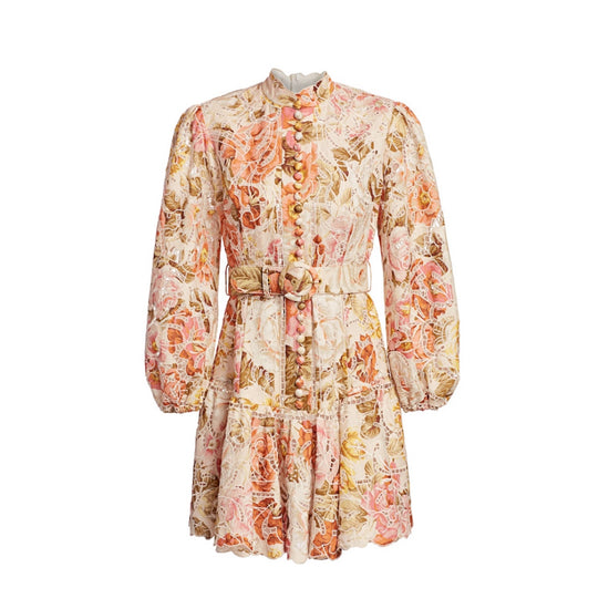 Zimmermann Bonita Floral Mini Dress – Tulerie