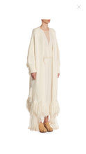Load image into Gallery viewer, Chloé Long Fringe Poncho Cardigan - Tulerie

