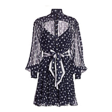Load image into Gallery viewer, Zimmermann Eye Spy Silk Mini Dress - Tulerie
