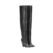 Load image into Gallery viewer, Saint Laurent Niki 105 Leather Boots - Tulerie
