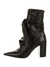 Load image into Gallery viewer, Christian Dior Leather Ankle Tie Boots - Tulerie
