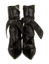 Load image into Gallery viewer, Christian Dior Leather Ankle Tie Boots - Tulerie

