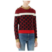Load image into Gallery viewer, Gucci Stripe Logo Sweater - Tulerie
