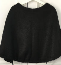 Load image into Gallery viewer, Celine Mohair Tie Front Cape - Tulerie
