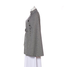 Load image into Gallery viewer, Christian Dior Houndstooth Cape - Tulerie
