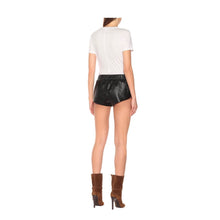 Load image into Gallery viewer, Saint Laurent Leather Shorts - Tulerie
