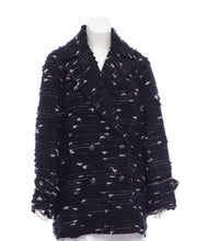 Load image into Gallery viewer, Chanel Tweed Double Breasted Coat - Tulerie
