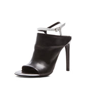 Load image into Gallery viewer, Balenciaga Open-Toe Leather Mule - Tulerie

