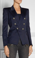 Load image into Gallery viewer, Balmain Button Embellished Blazer - Tulerie
