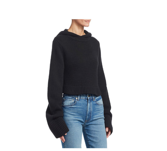 Khaite Josephine Cashmere Hooded Sweater - Tulerie