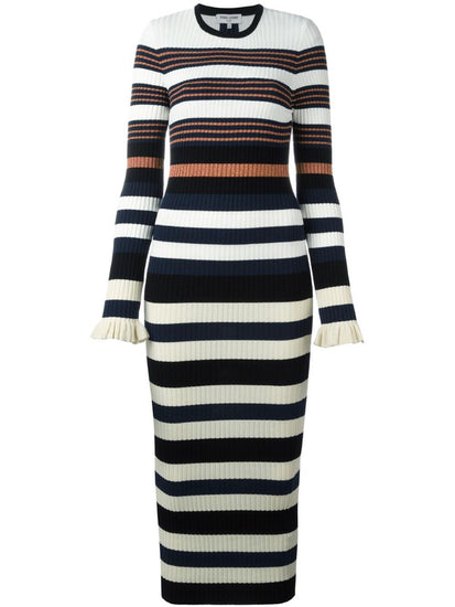 Opening Ceremony Striped Sweater Dress - Tulerie