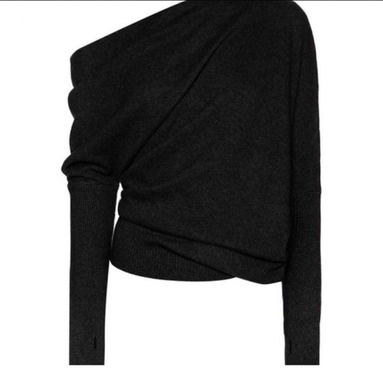 Tom Ford Off The Shoulder Cashmere Sweater - Tulerie