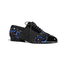 Load image into Gallery viewer, Chanel Sequin Oxfords - Tulerie
