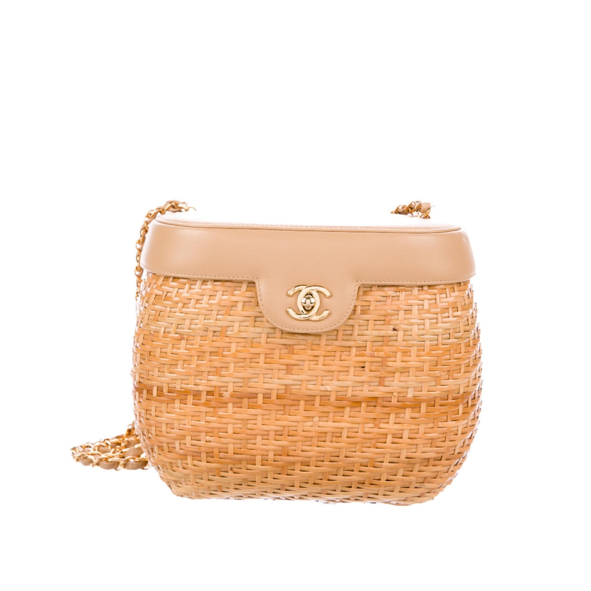 Chanel Wicker Basket Bag