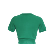 Load image into Gallery viewer, Alexis Finzi Ribbed Knit Cropped Top - Tulerie

