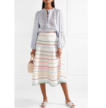 Load image into Gallery viewer, Zimmermann Laelia Embroidered Skirt - Tulerie
