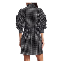 Load image into Gallery viewer, Michael Kors Collection Ruched Sleeve Shirt Dress - Tulerie
