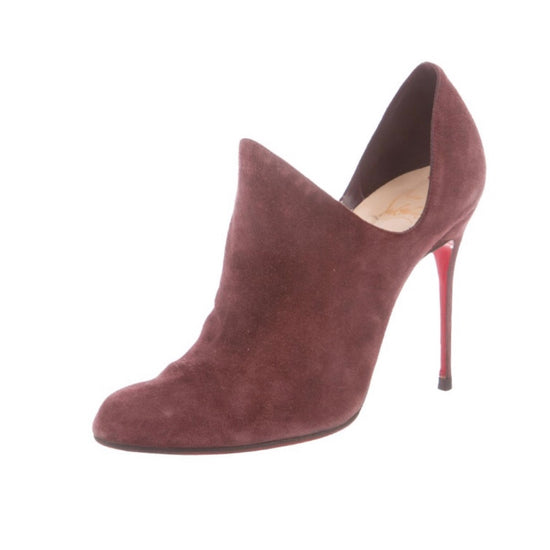 Christian Louboutin Suede Ankle Boots - Tulerie