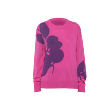 Load image into Gallery viewer, Valentino Intarsia Floral Sweater - Tulerie
