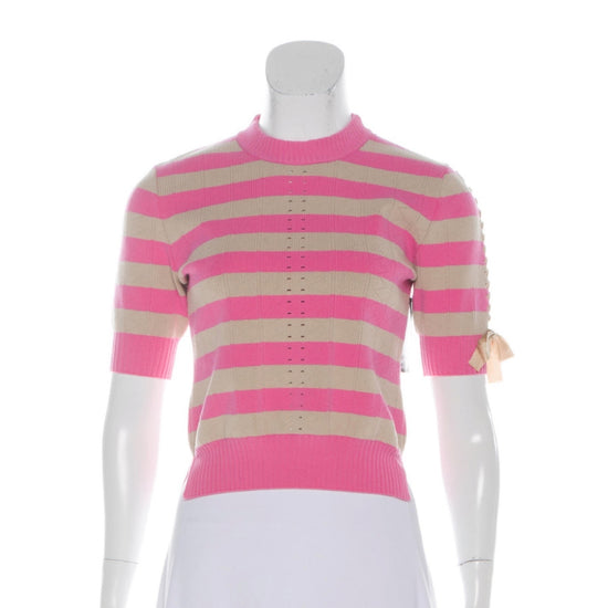 Fendi Stripe Mock Neck Sweater - Tulerie