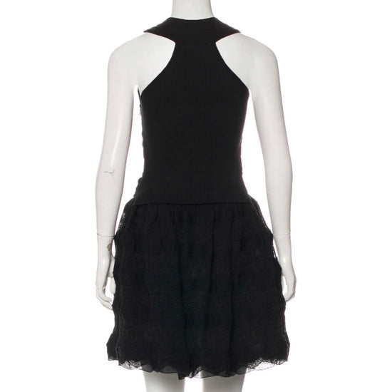 Chanel Matelassé Cutout Dress - Tulerie