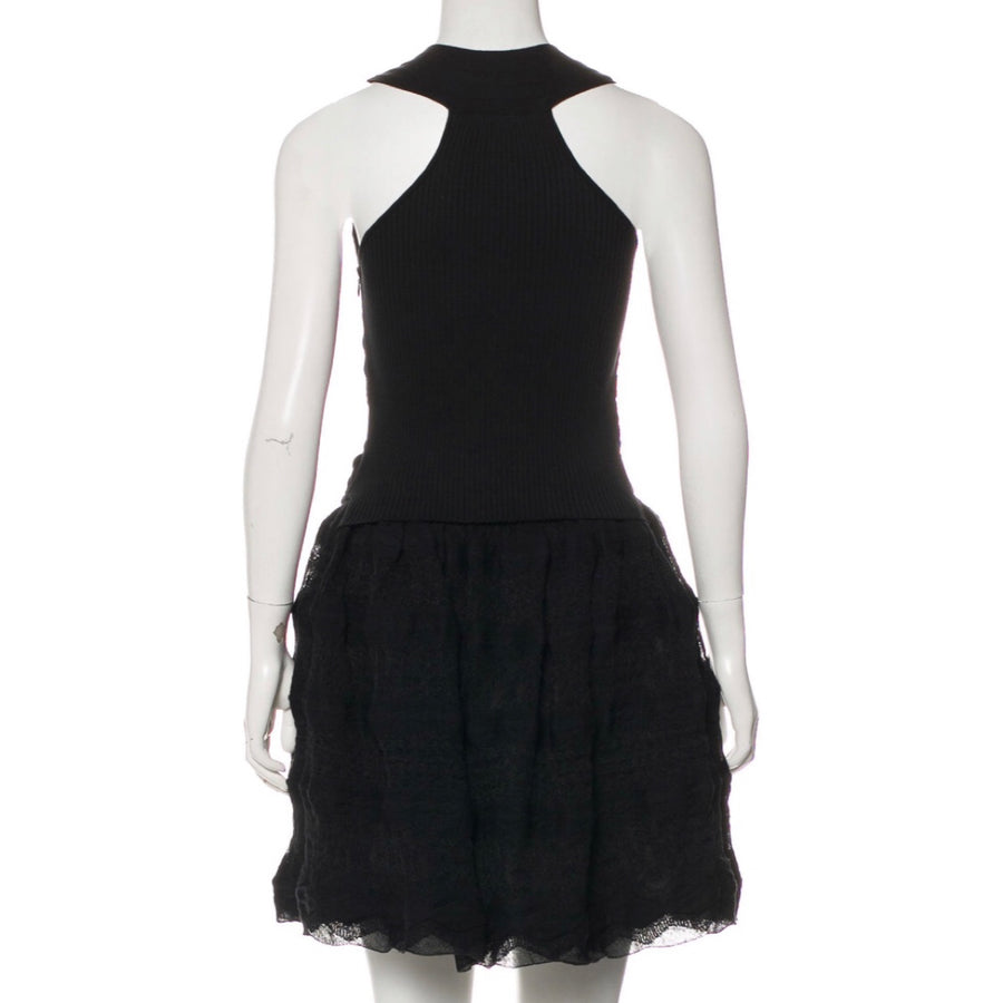 Chanel Matelassé Cutout Dress – Tulerie