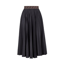 Load image into Gallery viewer, Fendi Techno Jersey Pleated Skirt - Tulerie
