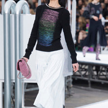 Load image into Gallery viewer, Chanel Rainbow Wool Sweater - Tulerie
