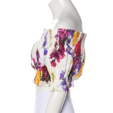 Load image into Gallery viewer, Dolce &amp; Gabbana Floral Crop Top - Tulerie
