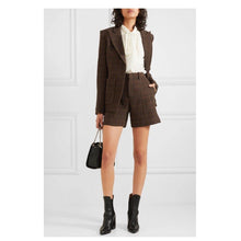 Load image into Gallery viewer, Chloé Plaid Wool Blazer - Tulerie
