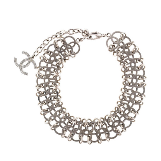 Chanel Strass CC In The Air Choker - Tulerie