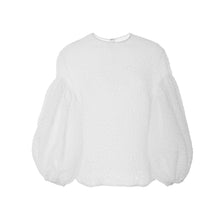 Load image into Gallery viewer, Rosie Assoulin Puff Sleeve Top - Tulerie
