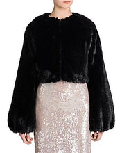 Load image into Gallery viewer, Attico Faux Fur Cropped Jacket - Tulerie
