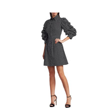 Load image into Gallery viewer, Michael Kors Collection Ruched Sleeve Shirt Dress - Tulerie
