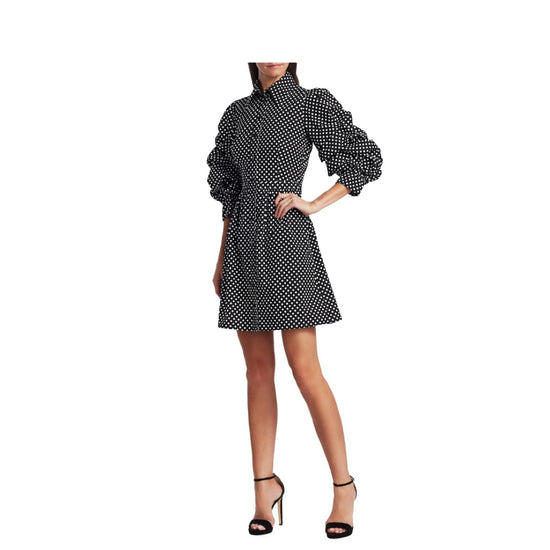 Michael Kors Collection Ruched Sleeve Shirt Dress - Tulerie