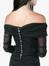 Load image into Gallery viewer, Dolce &amp; Gabbana Off The Shoulder Ruched Dress - Tulerie
