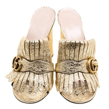 Load image into Gallery viewer, Gucci GG Marmont Slide Sandals - Tulerie
