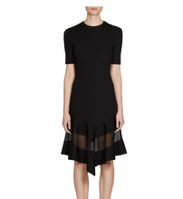Load image into Gallery viewer, Givenchy Ribbed Knit Ruffle Hem Dress - Tulerie

