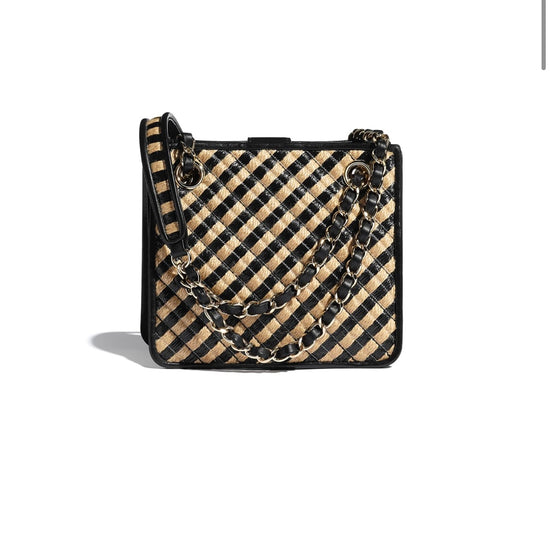 Chanel Raffia Drawstring Bag - Tulerie