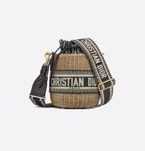 Load image into Gallery viewer, Christian Dior Wicker Bucket Bag
