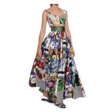 Load image into Gallery viewer, Dolce &amp; Gabbana Patchwork Full Skirt - Tulerie
